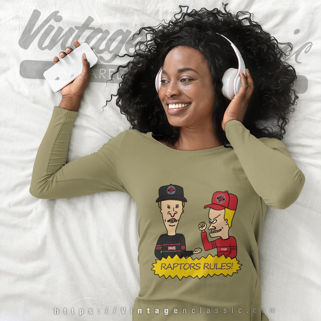 Beavis And Butt Head Toronto Raptors Rules Shirt Beavis And Butt Head Toronto Raptors Rules Shirt