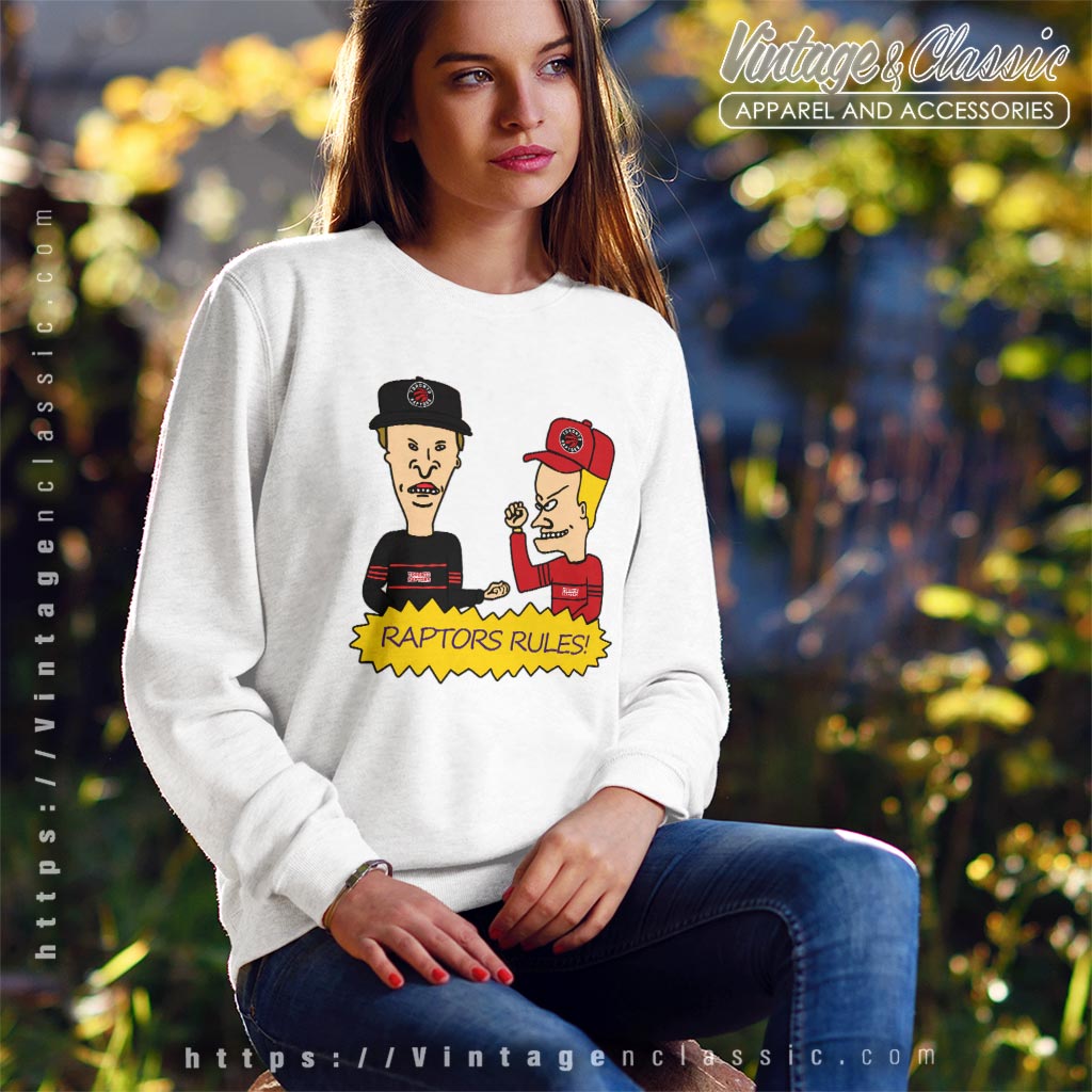 Beavis And Butt Head Toronto Raptors Rules Shirt Beavis And Butt Head Toronto Raptors Rules Shirt