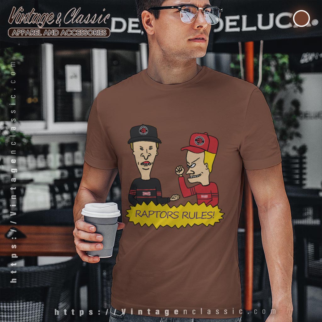 Beavis And Butt Head Toronto Raptors Rules Shirt Beavis And Butt Head Toronto Raptors Rules Shirt