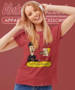Beavis And Butt Head Toronto Raptors Rules Shirt 6 Beavis And Butt Head Toronto Raptors Rules Shirt Women T shirt