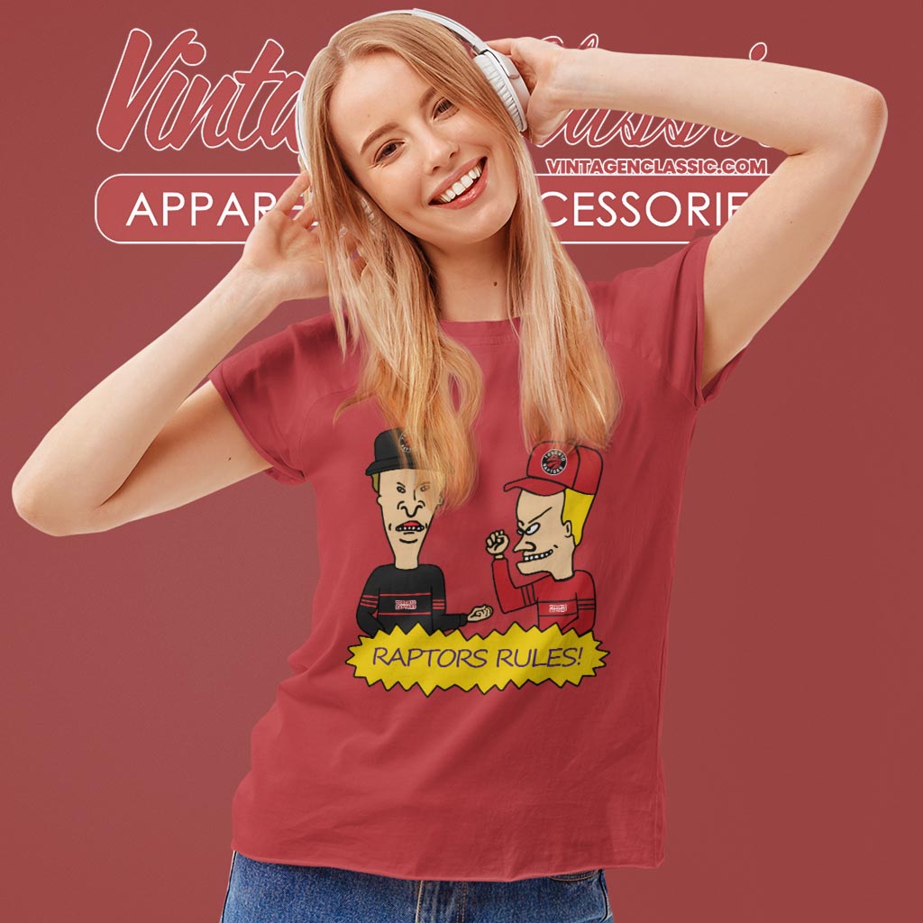 Beavis And Butt Head Toronto Raptors Rules Shirt Beavis And Butt Head Toronto Raptors Rules Shirt