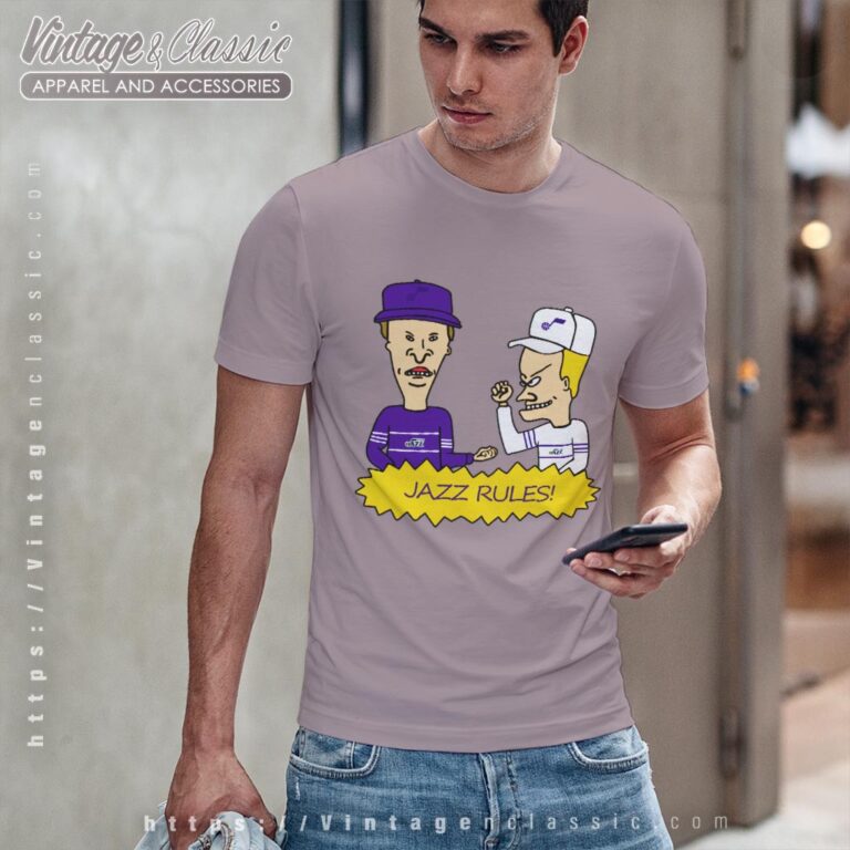 Beavis And Butt Head Utah Jazz Rules Shirt T shirt Beavis And Butt Head Utah Jazz Rules Shirt T shirt