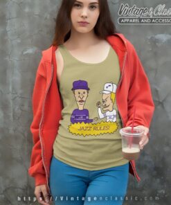 Beavis And Butt Head Utah Jazz Rules Shirt 3 Beavis And Butt Head Utah Jazz Rules Shirt Tank Top Racerback