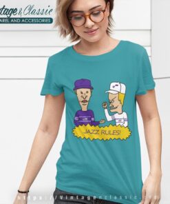 Beavis And Butt Head Utah Jazz Rules Shirt 6 Beavis And Butt Head Utah Jazz Rules Shirt Women T shirt