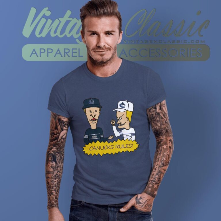 Beavis And Butt Head Vancouver Canucks Rules Shirt T shirt Beavis And Butt Head Vancouver Canucks Rules Shirt T shirt