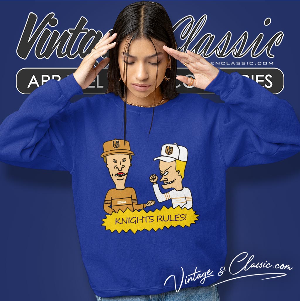 Beavis And Butt Head Vegas Golden Knights Rules Shirt Beavis And Butt Head Vegas Golden Knights Rules Shirt