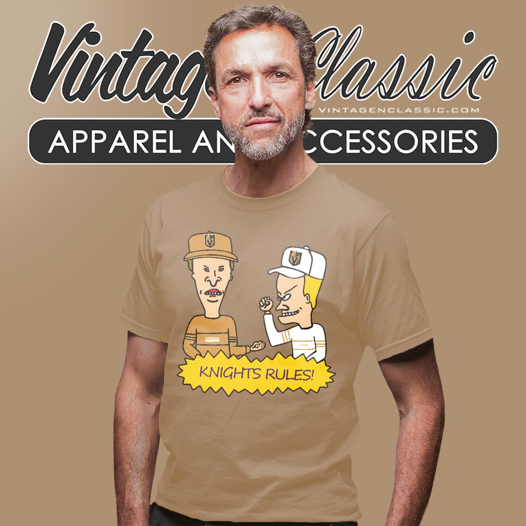 Beavis And Butt Head Vegas Golden Knights Rules Shirt Beavis And Butt Head Vegas Golden Knights Rules Shirt