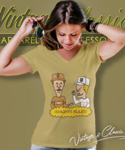 Beavis And Butt Head Vegas Golden Knights Rules Shirt 6 Beavis And Butt Head Vegas Golden Knights Rules Shirt V Neck TShirt