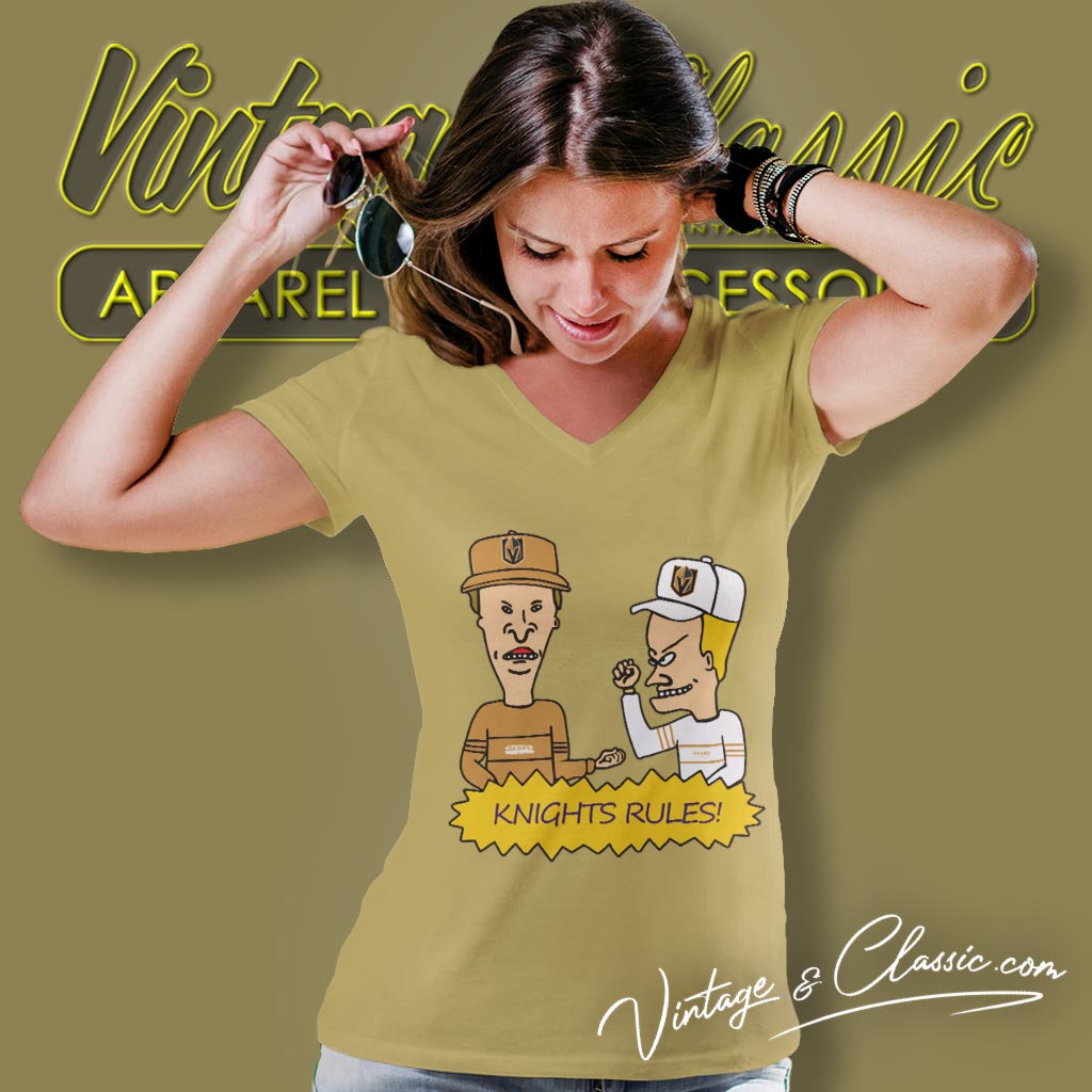 Beavis And Butt Head Vegas Golden Knights Rules Shirt Beavis And Butt Head Vegas Golden Knights Rules Shirt