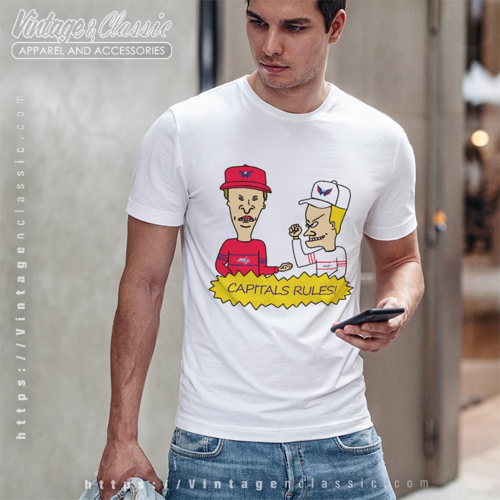 Beavis And Butt Head Washington Capitals Rules Shirt Beavis And Butt Head Washington Capitals Rules Shirt