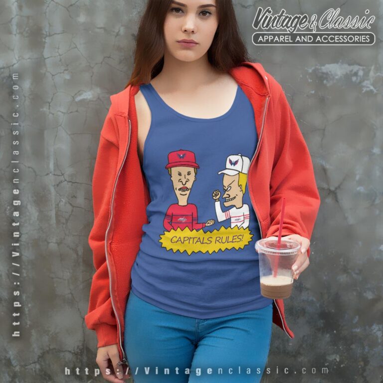 Beavis And Butt Head Washington Capitals Rules Shirt Tank Top Racerback Beavis And Butt Head Washington Capitals Rules Shirt Tank Top Racerback