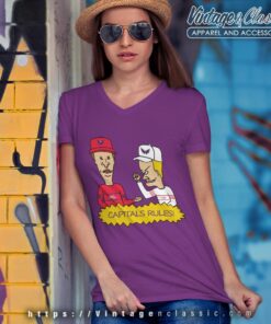 Beavis And Butt Head Washington Capitals Rules Shirt 5 Beavis And Butt Head Washington Capitals Rules Shirt V Neck TShirt
