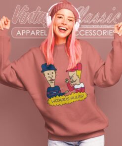 Beavis And Butt Head Washington Wizards Rules Shirt 3 Beavis And Butt Head Washington Wizards Rules Shirt Sweatshirt