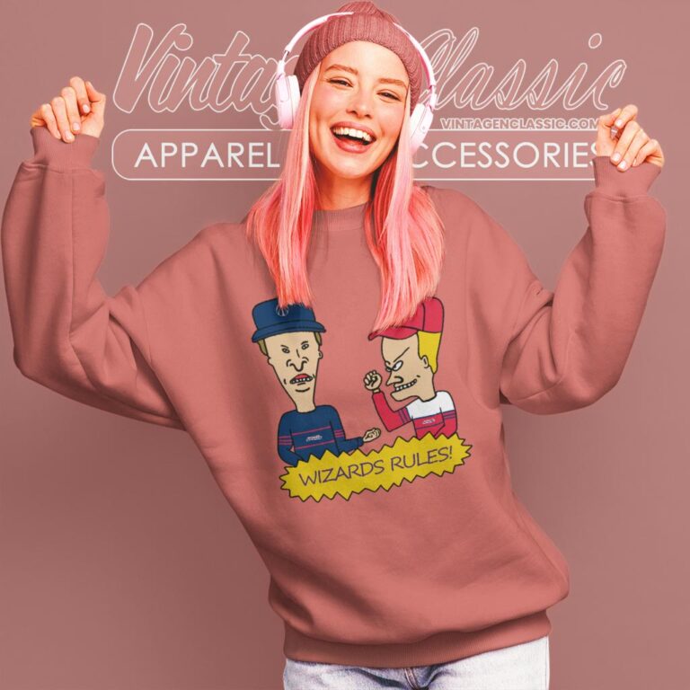 Beavis And Butt Head Washington Wizards Rules Shirt Sweatshirt Beavis And Butt Head Washington Wizards Rules Shirt Sweatshirt