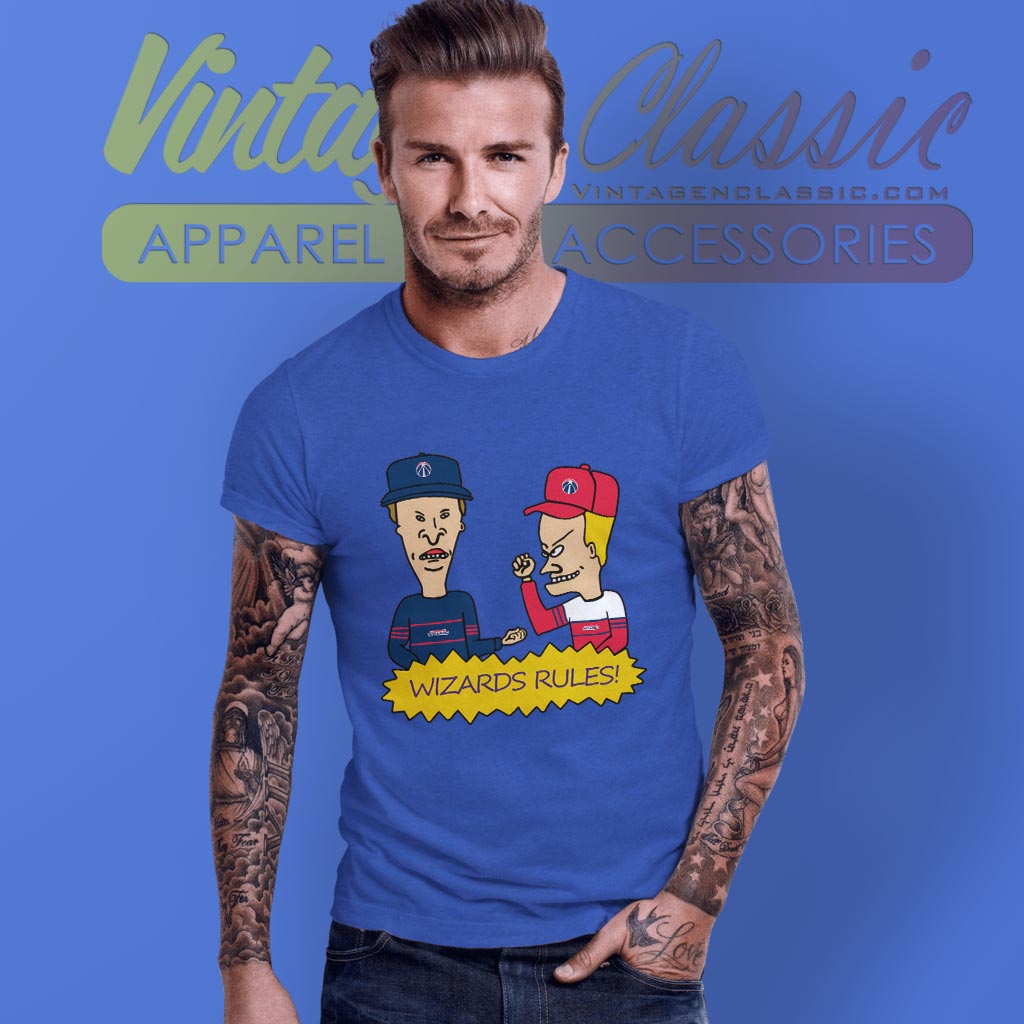 Beavis And Butt Head Washington Wizards Rules Shirt Beavis And Butt Head Washington Wizards Rules Shirt