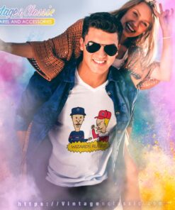 Beavis And Butt Head Washington Wizards Rules Shirt 6 Beavis And Butt Head Washington Wizards Rules Shirt V Neck TShirt