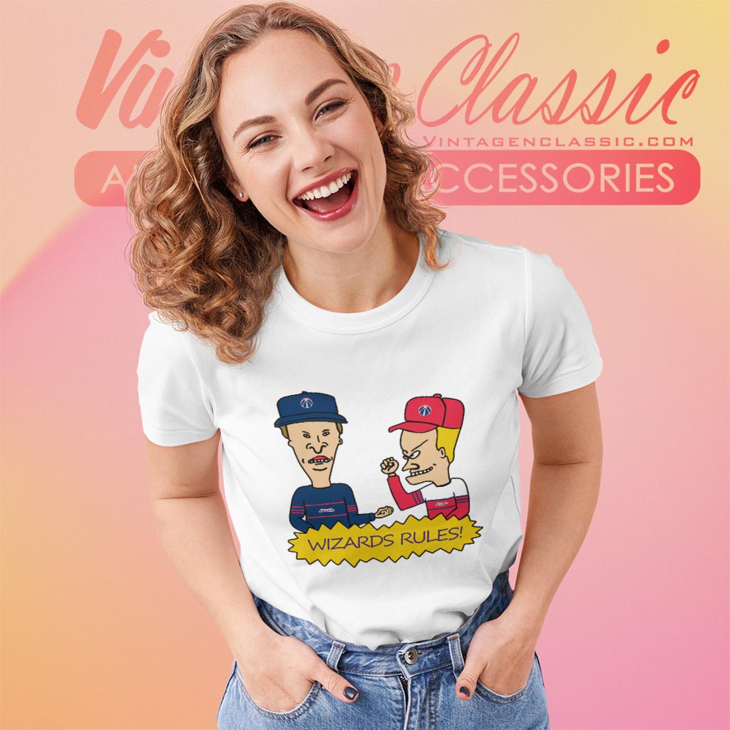 Beavis And Butt Head Washington Wizards Rules Shirt Beavis And Butt Head Washington Wizards Rules Shirt