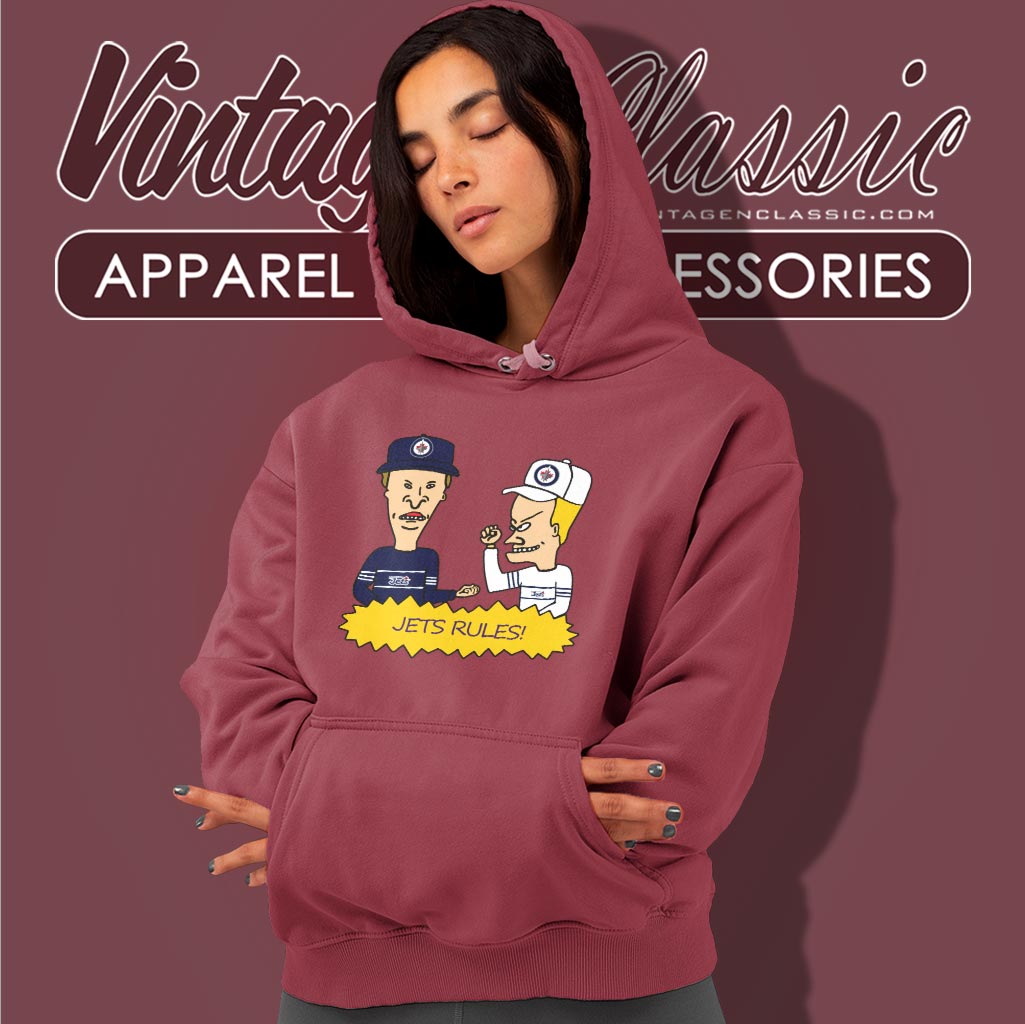 Beavis And Butt Head Winnipeg Jets Rules Shirt Beavis And Butt Head Winnipeg Jets Rules Shirt