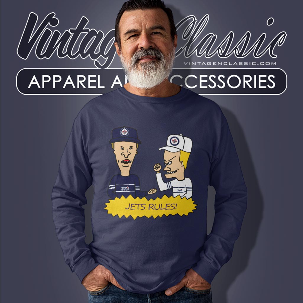 Beavis And Butt Head Winnipeg Jets Rules Shirt Beavis And Butt Head Winnipeg Jets Rules Shirt