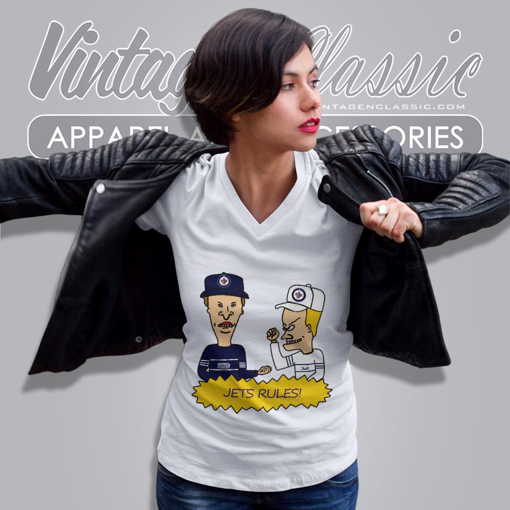Beavis And Butt Head Winnipeg Jets Rules Shirt Beavis And Butt Head Winnipeg Jets Rules Shirt
