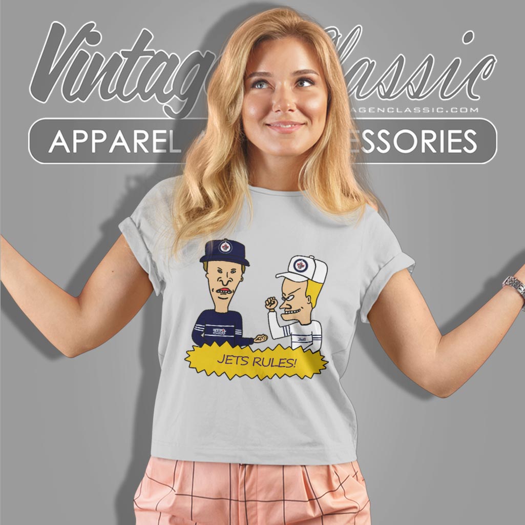 Beavis And Butt Head Winnipeg Jets Rules Shirt Beavis And Butt Head Winnipeg Jets Rules Shirt