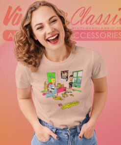 Beavis And Butt Head Wrecked Room Women TShirt