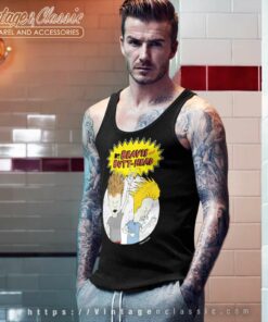 Beavis And Butthead Air Guitar Tank Top Racerback