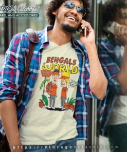 Beavis And Butthead Bengals World V Neck TShirt