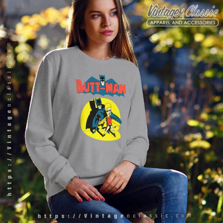 Beavis And Butthead Butt Man Sweatshirt Beavis And Butthead Butt Man Sweatshirt