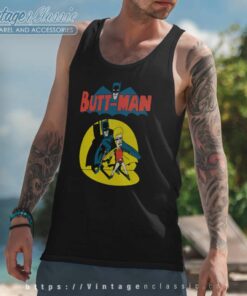 Beavis And Butthead Butt Man Tank Top Racerback