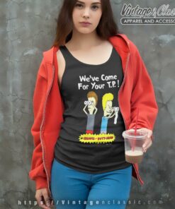 Beavis And Butthead Come For Your Tp Tank Top Racerback
