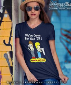 Beavis And Butthead Come For Your Tp V Neck TShirt