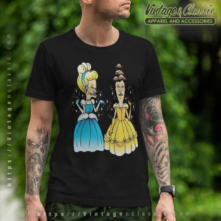 Beavis And Butthead Disney Princess T Shirt Beavis And Butthead Disney Princess T Shirt