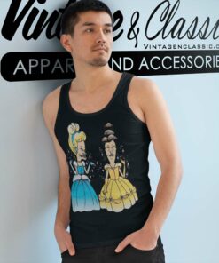 Beavis And Butthead Disney Princess Tank Top Racerback