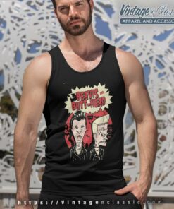 Beavis And Butthead Horror Rudey Halloween Tank Top Racerback