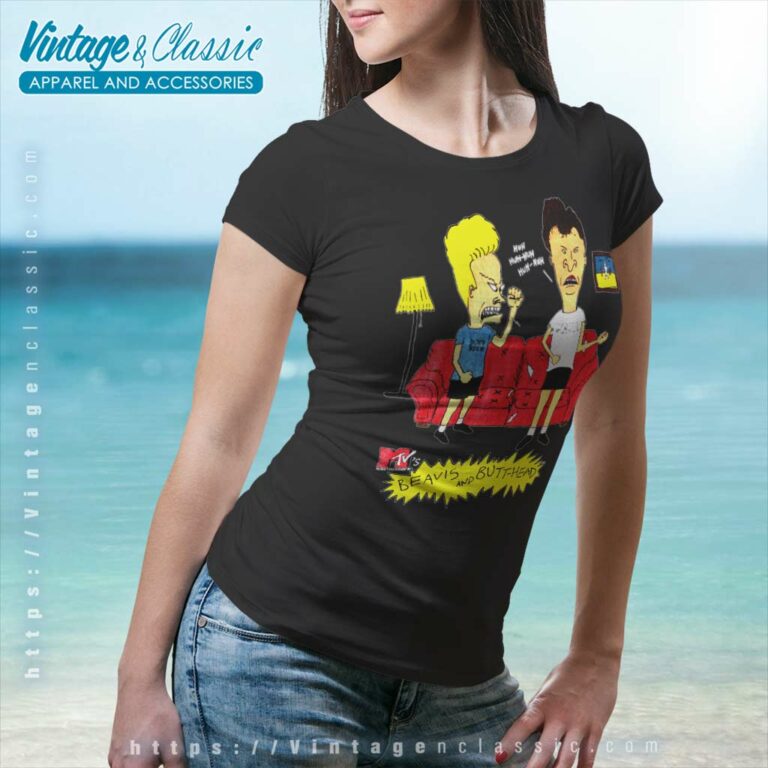 Beavis And Butthead Huh Huh Women TShirt Beavis And Butthead Huh Huh Women TShirt