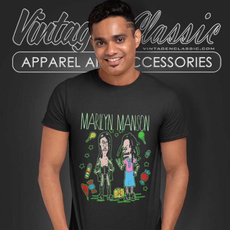 Beavis And Butthead Marilyn Manson T Shirt Beavis And Butthead Marilyn Manson T Shirt