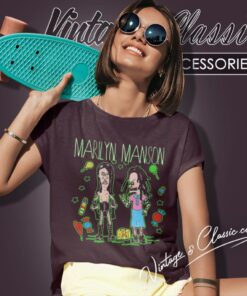 Beavis And Butthead Marilyn Manson Women T Shirt
