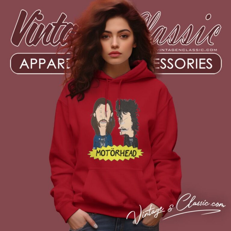 Beavis And Butthead Motorhead Mashup Hoodie Beavis And Butthead Motorhead Mashup Hoodie