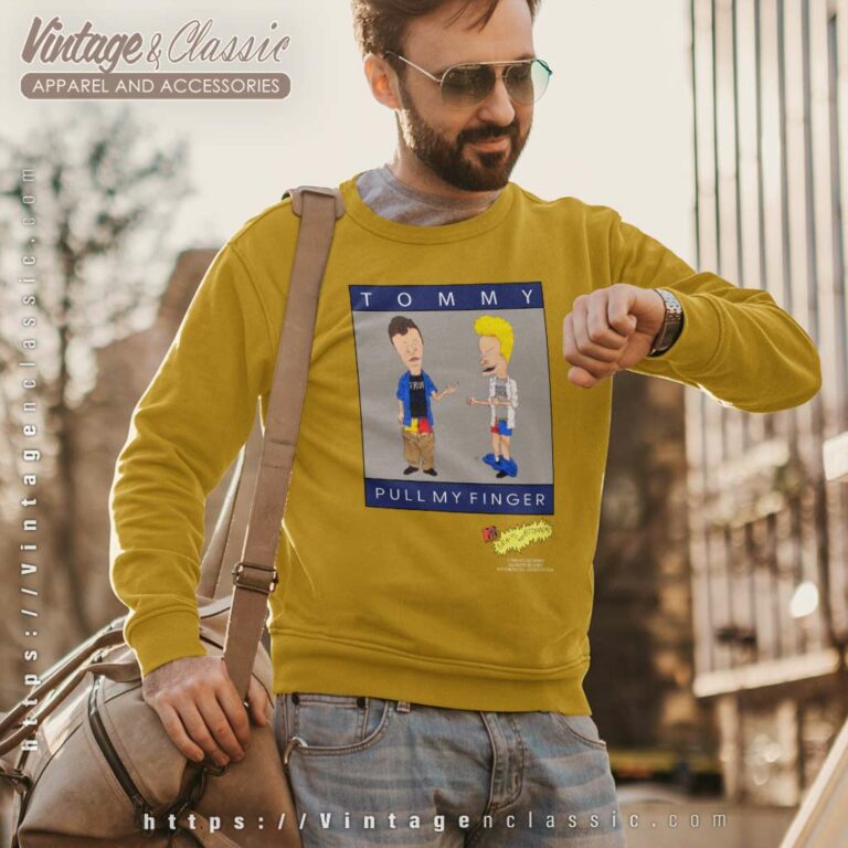 Beavis And Butthead Parody Tommy Hilfiger Sweatshirt Beavis And Butthead Parody Tommy Hilfiger Sweatshirt
