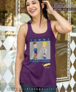 Beavis And Butthead Parody Tommy Hilfiger Tank Top Racerback