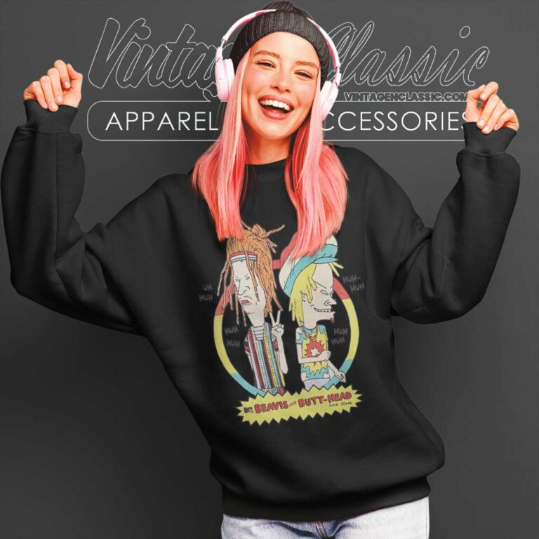 Beavis And Butthead Rasta Sweatshirt Beavis And Butthead Rasta Sweatshirt