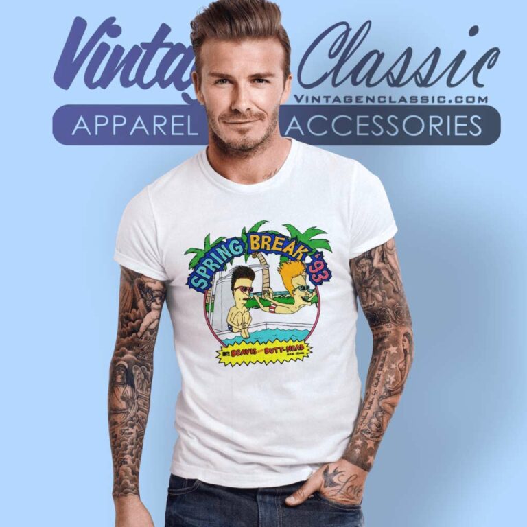 Beavis And Butthead Spring Break 1993 Vintage T Shirt Beavis And Butthead Spring Break 1993 Vintage T Shirt