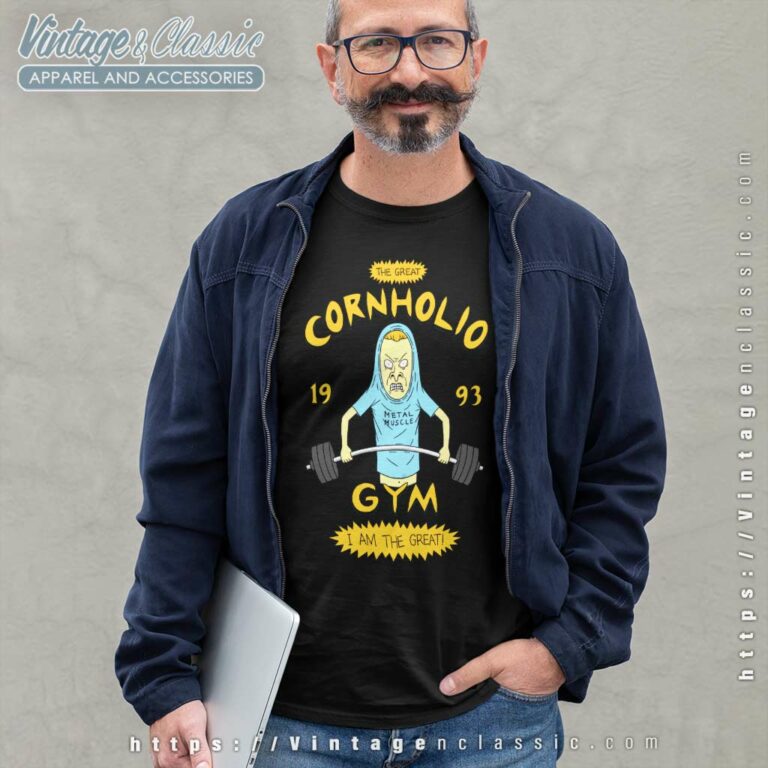 Beavis And Butthead The Great Cornholio Gym Long Sleeve Tee Beavis And Butthead The Great Cornholio Gym Long Sleeve Tee