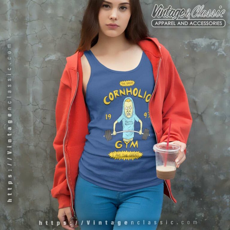 Beavis And Butthead The Great Cornholio Gym Tank Top Racerback Beavis And Butthead The Great Cornholio Gym Tank Top Racerback