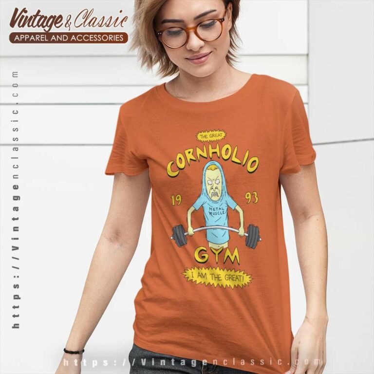 Beavis And Butthead The Great Cornholio Gym Women TShirt Beavis And Butthead The Great Cornholio Gym Women TShirt