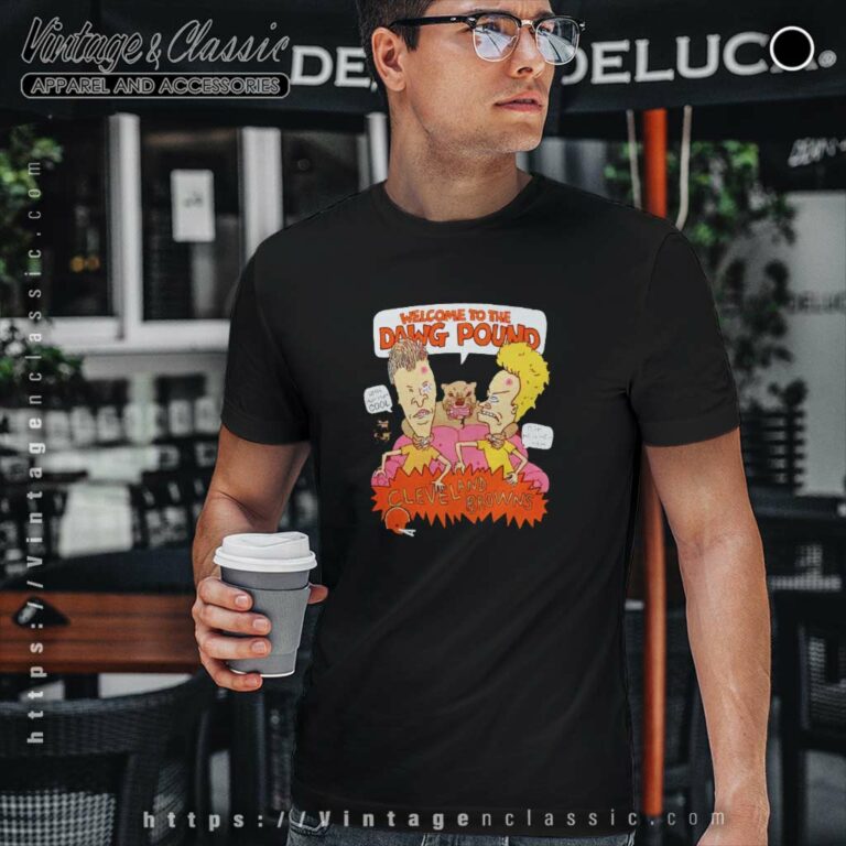 Beavis And Butthead Welcome To The Dawg Pound Cleveland Browns T Shirt Beavis And Butthead Welcome To The Dawg Pound Cleveland Browns T Shirt