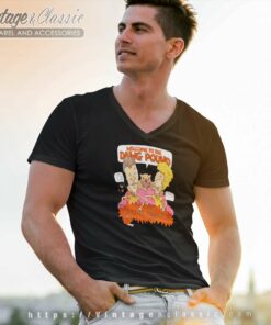 Beavis And Butthead Welcome To The Dawg Pound Cleveland Browns V Neck TShirt