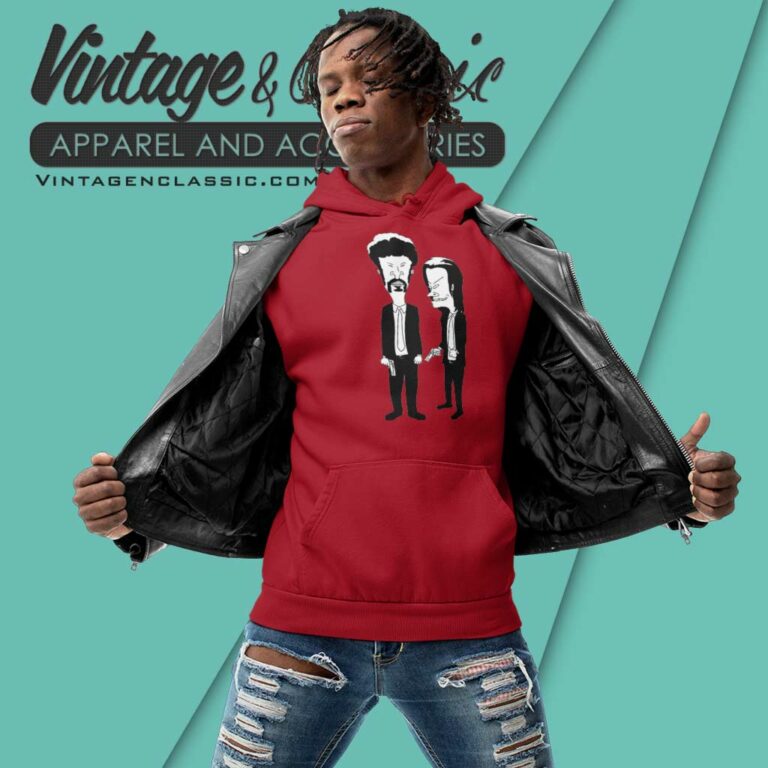 Beavis And Butthead With Guns Hoodie Beavis And Butthead With Guns Hoodie