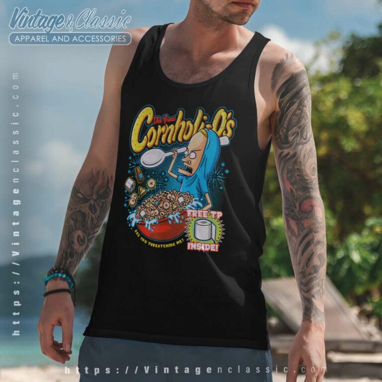 Beavis Shirt The Gread Cornholios Tank Top Racerback Beavis Shirt The Gread Cornholios Tank Top Racerback